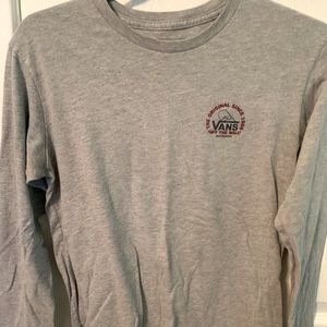 Vans long sleeve shirt